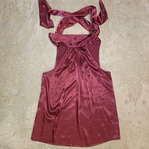 Bishop + Young Halter Neck Tie Back XS Top